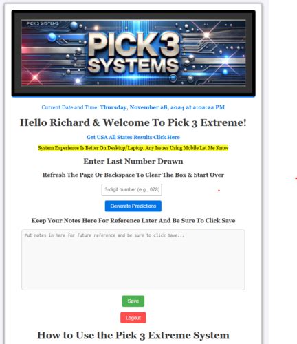 pick 3 forum|Free Automated System & New Pick 3 Forum.